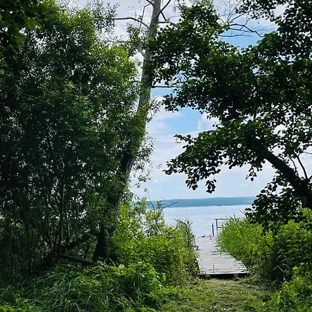 Mit Seeblick Direkt Am Plauer Ferienhaus