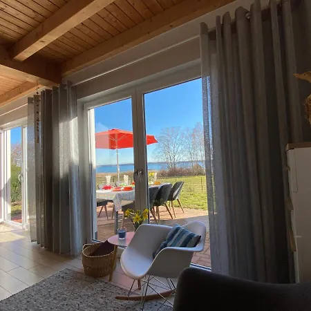 بيت للعطل Ferienhaeuser Mit Seeblick Direkt Am Plauer بلاو ام سي